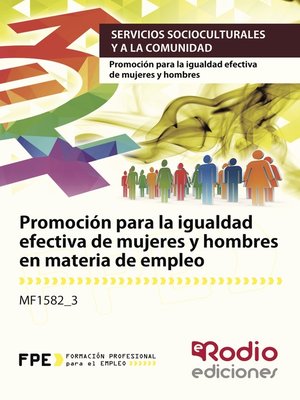 cover image of Promoción para la igualdad efectiva de mujeres y hombres en materia de empleo
